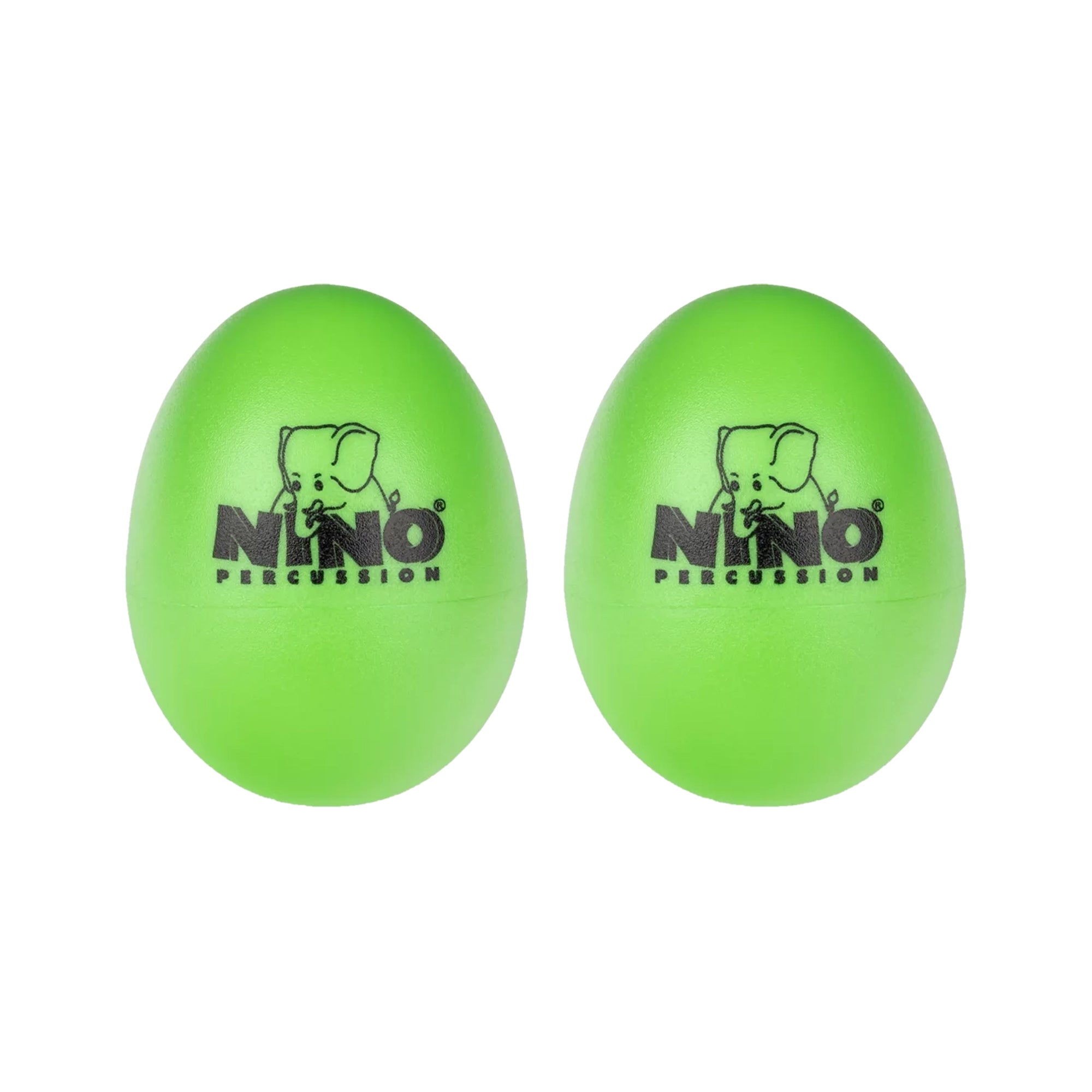 Plastic Egg Shaker Pair - Grass Green 2 pc.