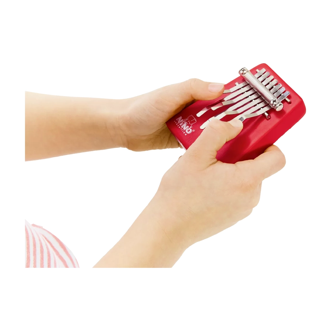 Nino Percussion NINO964R Medium Wood Kalimba - Red