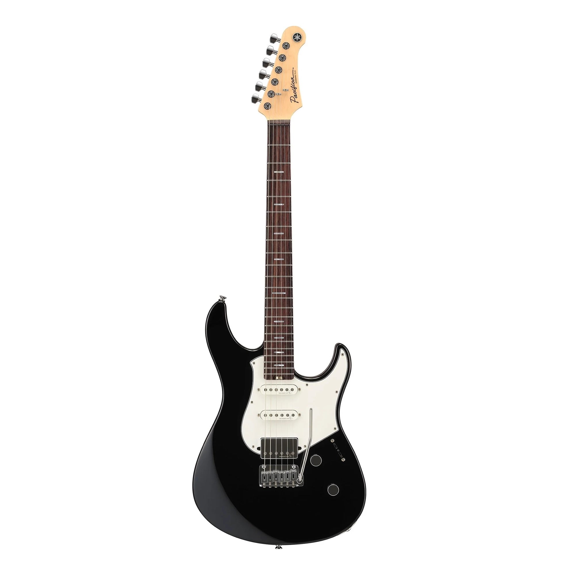 Yamaha PACS+12 Pacifica Standard Plus Electric Guitar - Black, Rosewood Fingerboard