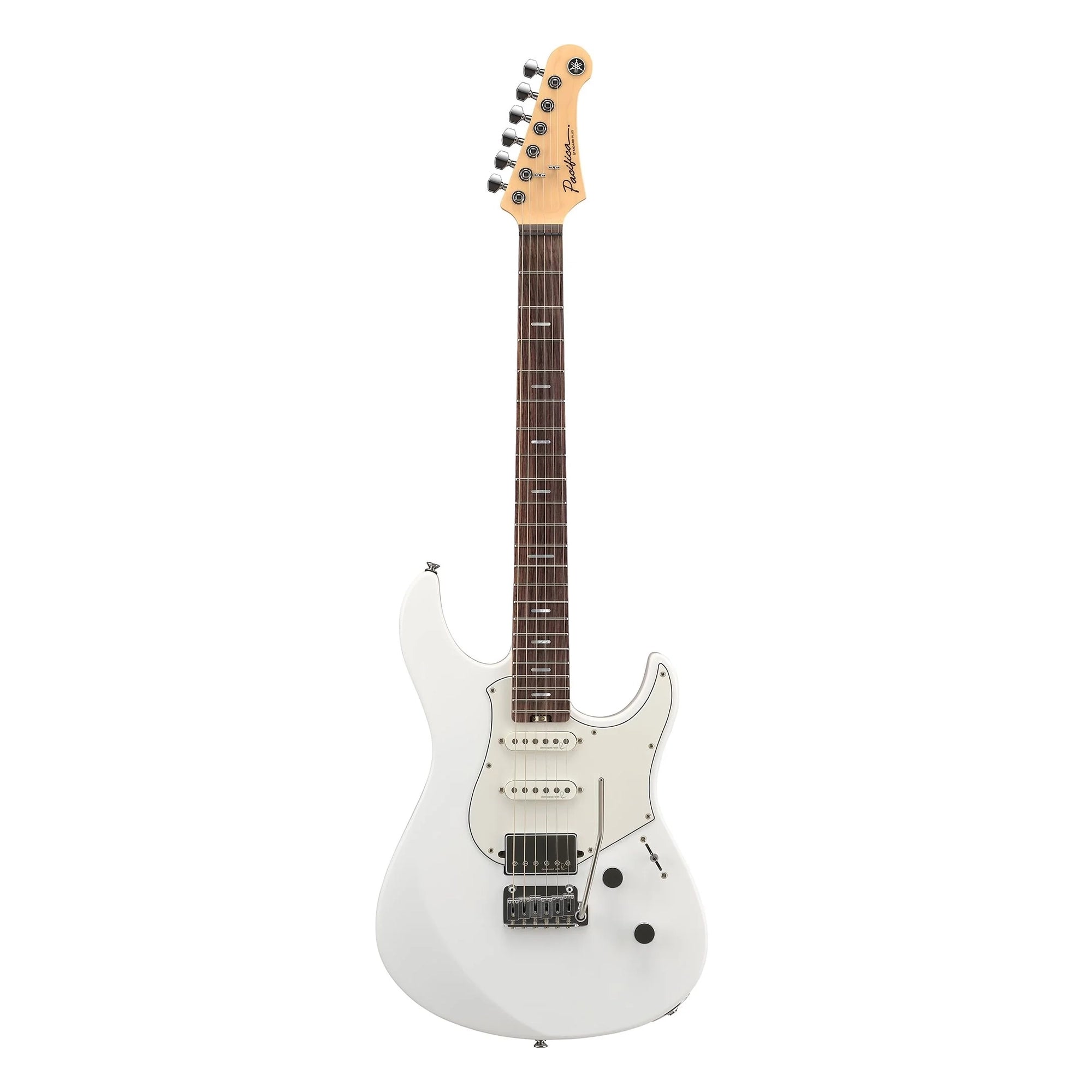 Yamaha PACS+12 Pacifica Standard Plus Electric Guitar - Shell White, Rosewood Fingerboard