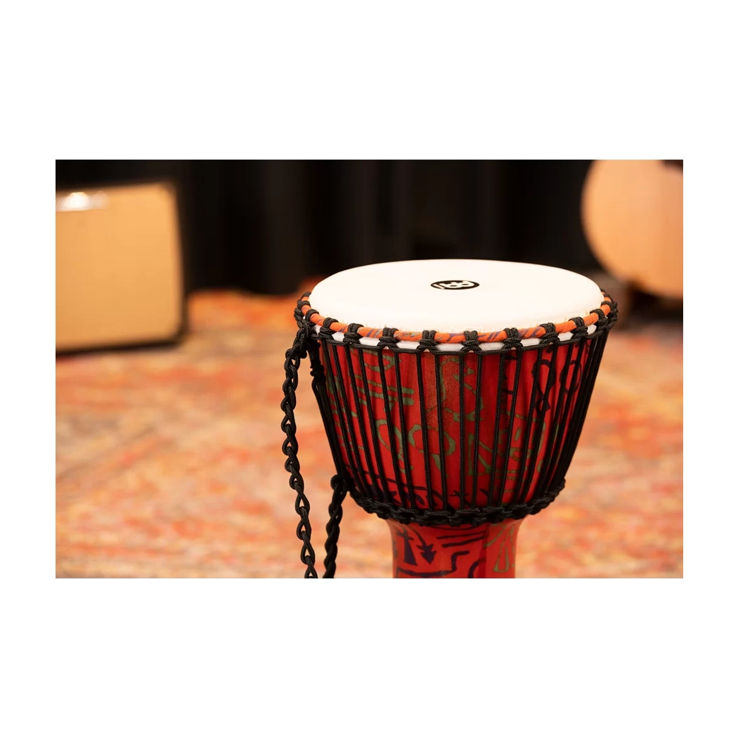 Meinl 10" Rope Tuned Travel Djembe - Pharaoh's Script