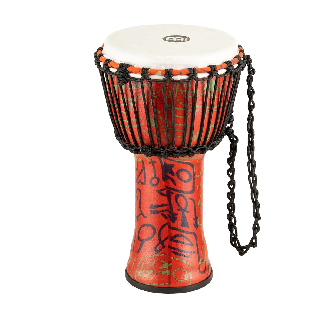 Meinl 8" African Djembe Pharaohs Script Fiber Skin Head