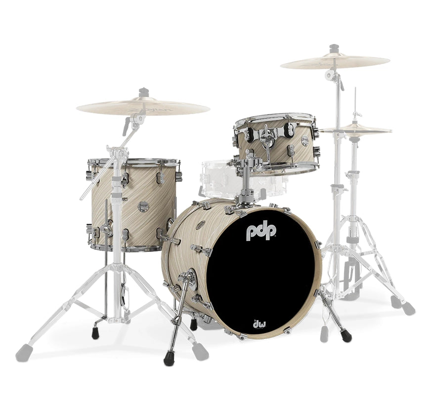 PDP Concept Maple Bop 3-Piece Shell Pack - Twisted Ivory