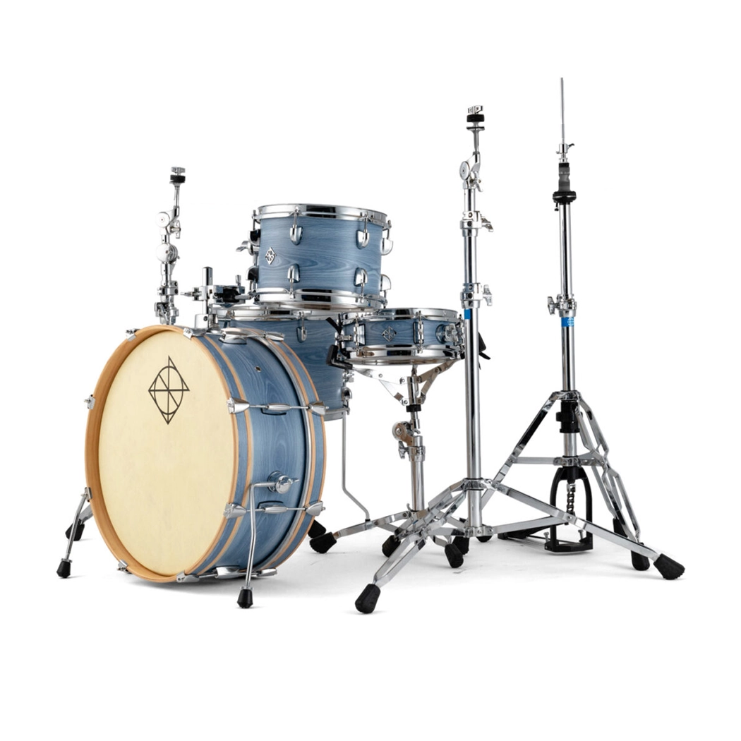 Dixon Little Roomer 5 Pc Drum Kit & Hardware Pack- Cerulean Frost