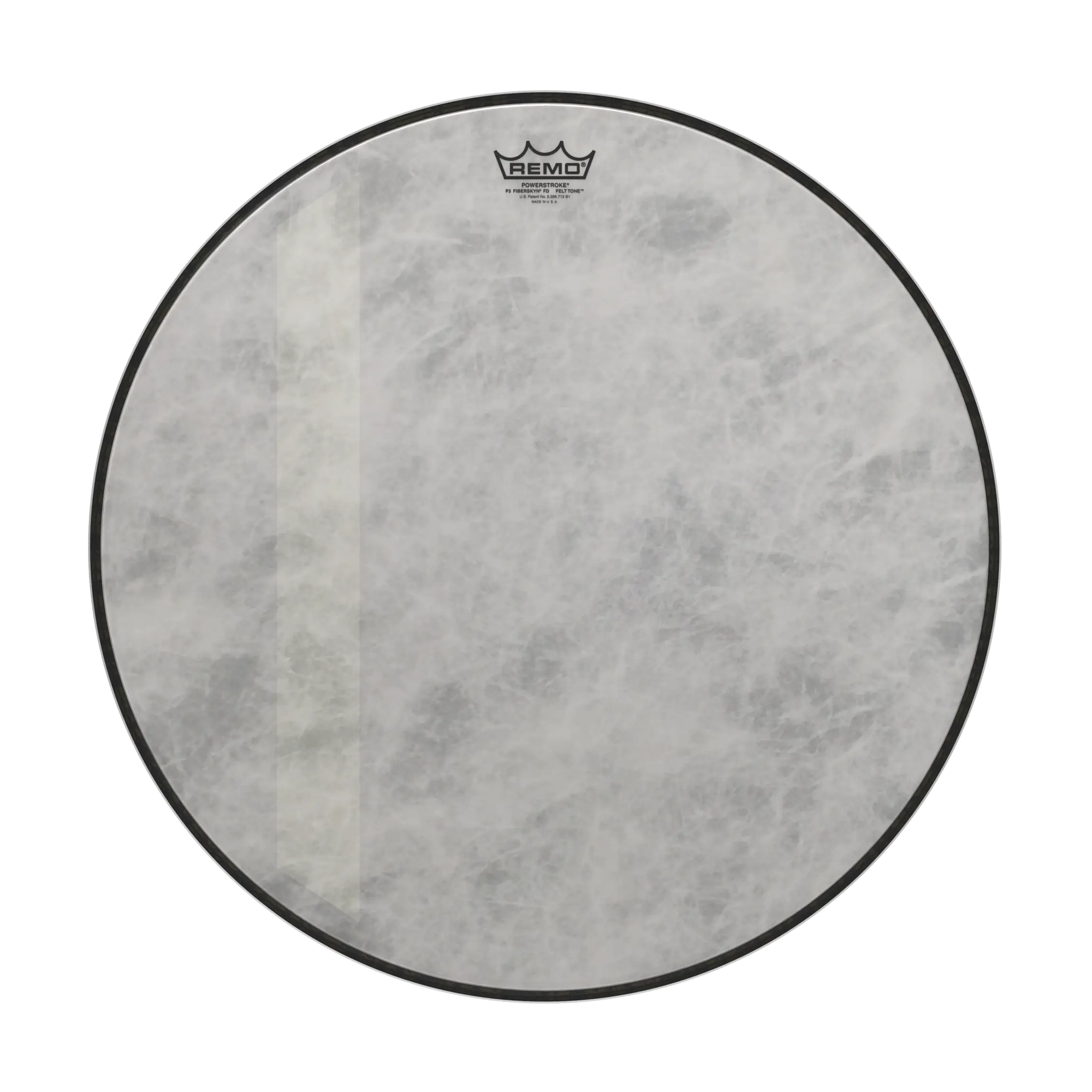 Remo Powerstroke 3 Felt Tone Fiberskyn P3-1522-Fd-Flt 22" Bass Drum Head