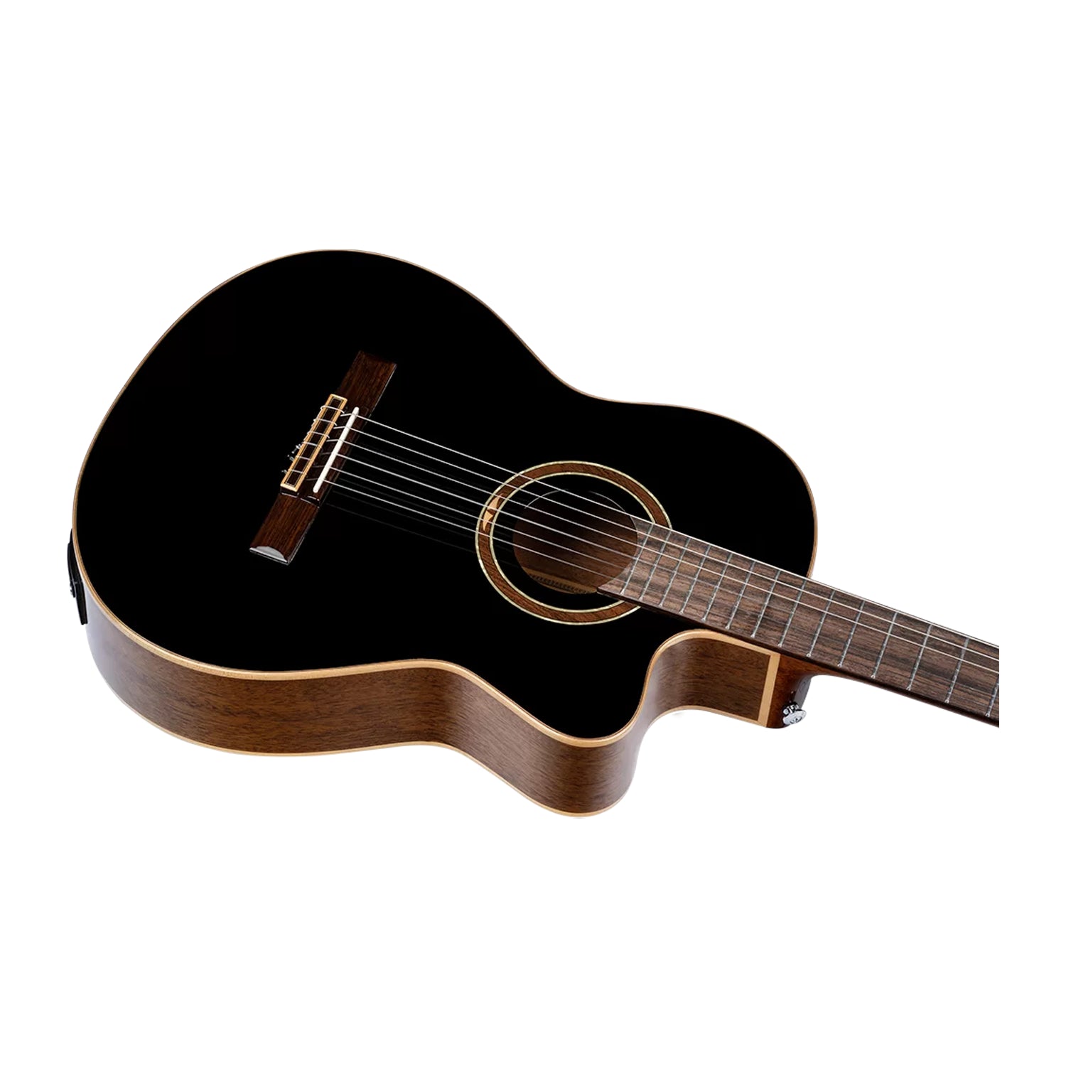 Ortega Performer Series 4/4 Classical Guitar W/  Gig Bag - Black