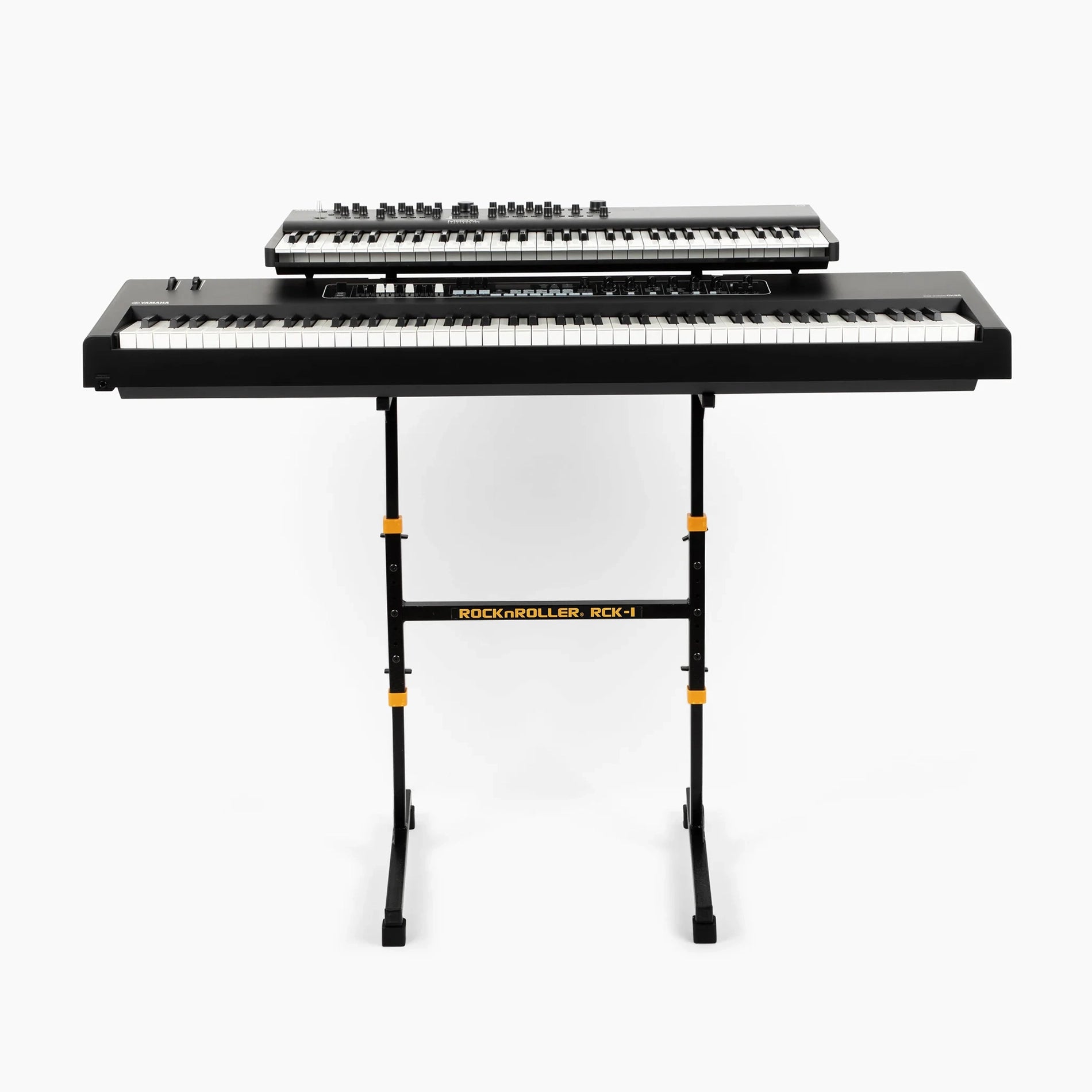 Rock N Roller RCK-1 H-Frame 2-Tier Compact Travel Keyboard Stand