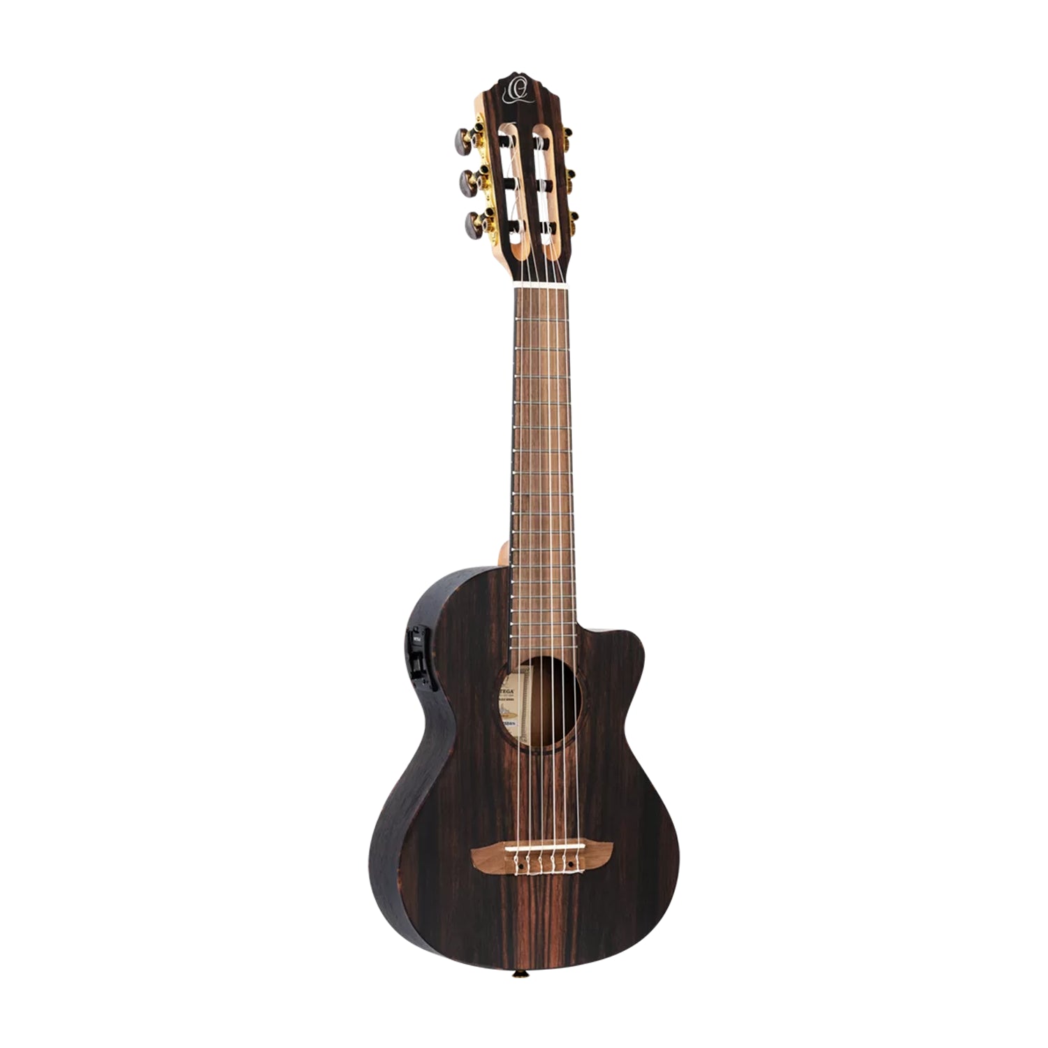 Ortega Rgl5eb-Ce Natural Guitalele - Ebony Natural