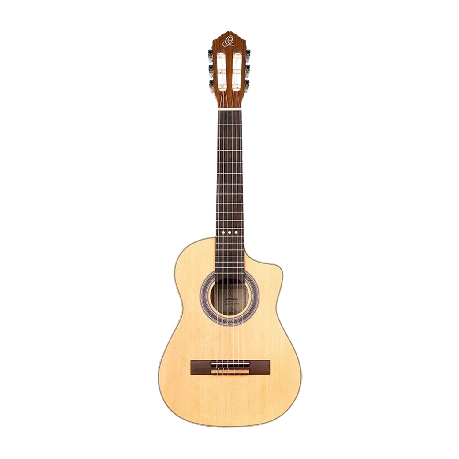 Ortega Guitars Requinto Series 6 String Acoustic Guitar - Spruce