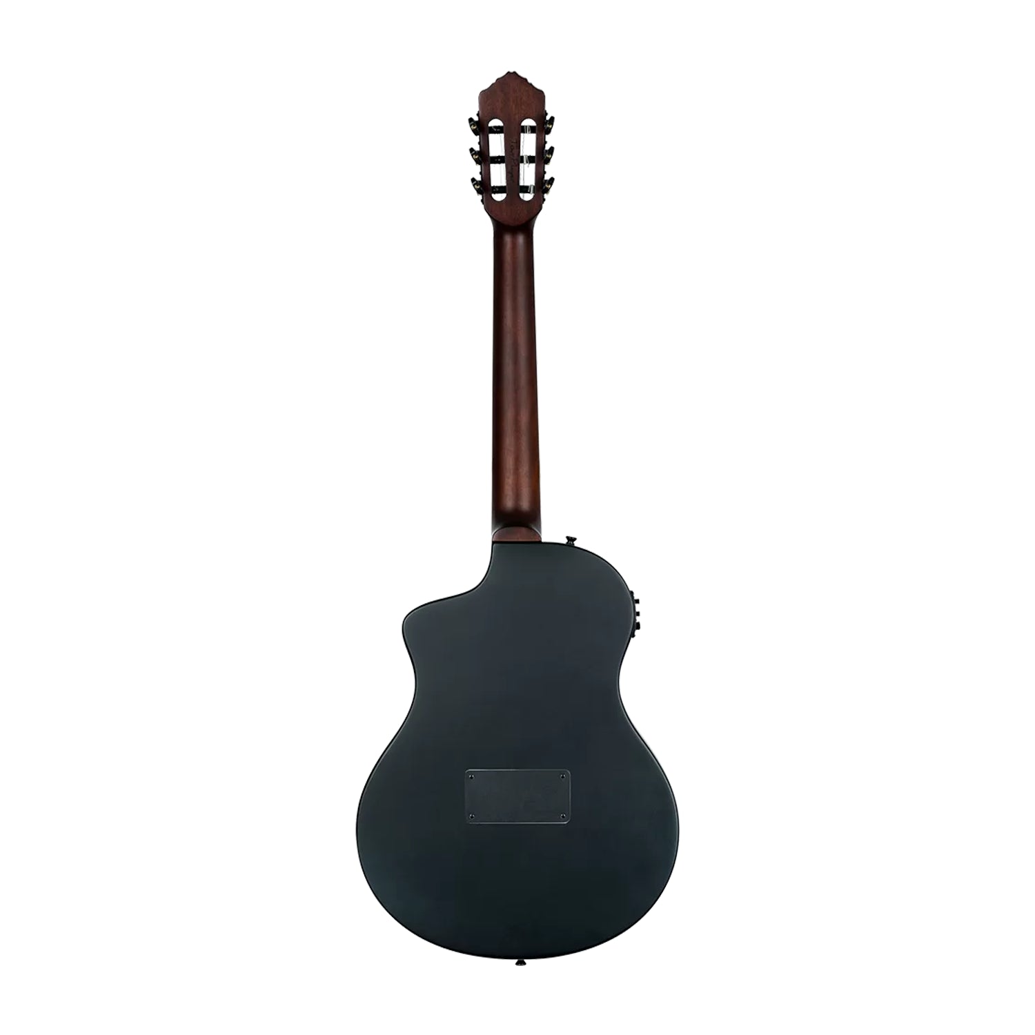 Ortega Tourplayer Electric Nylon String Guitar - Satin Black