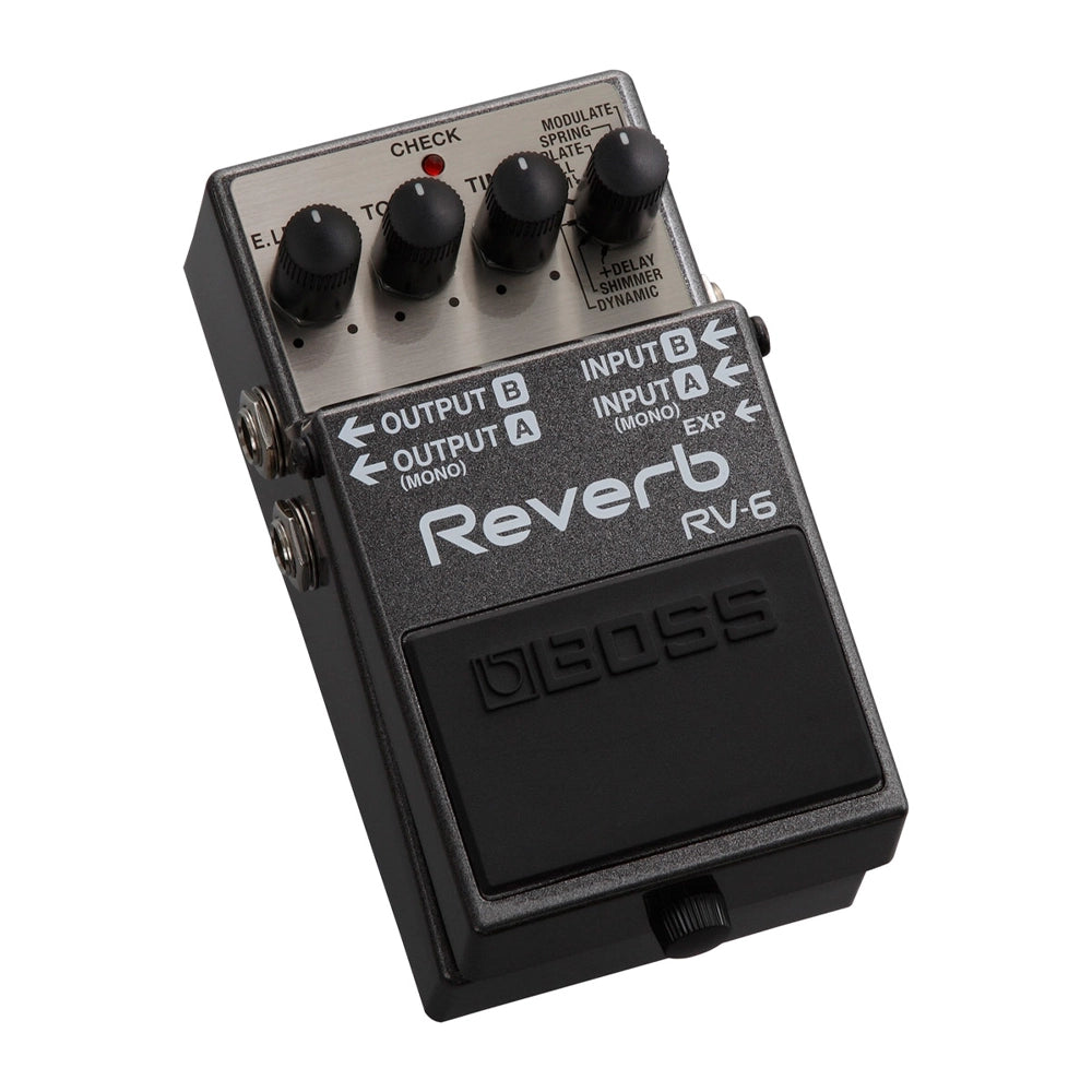 Boss RV-6 Digital Delay/Reverb Guitar Effects Pedal