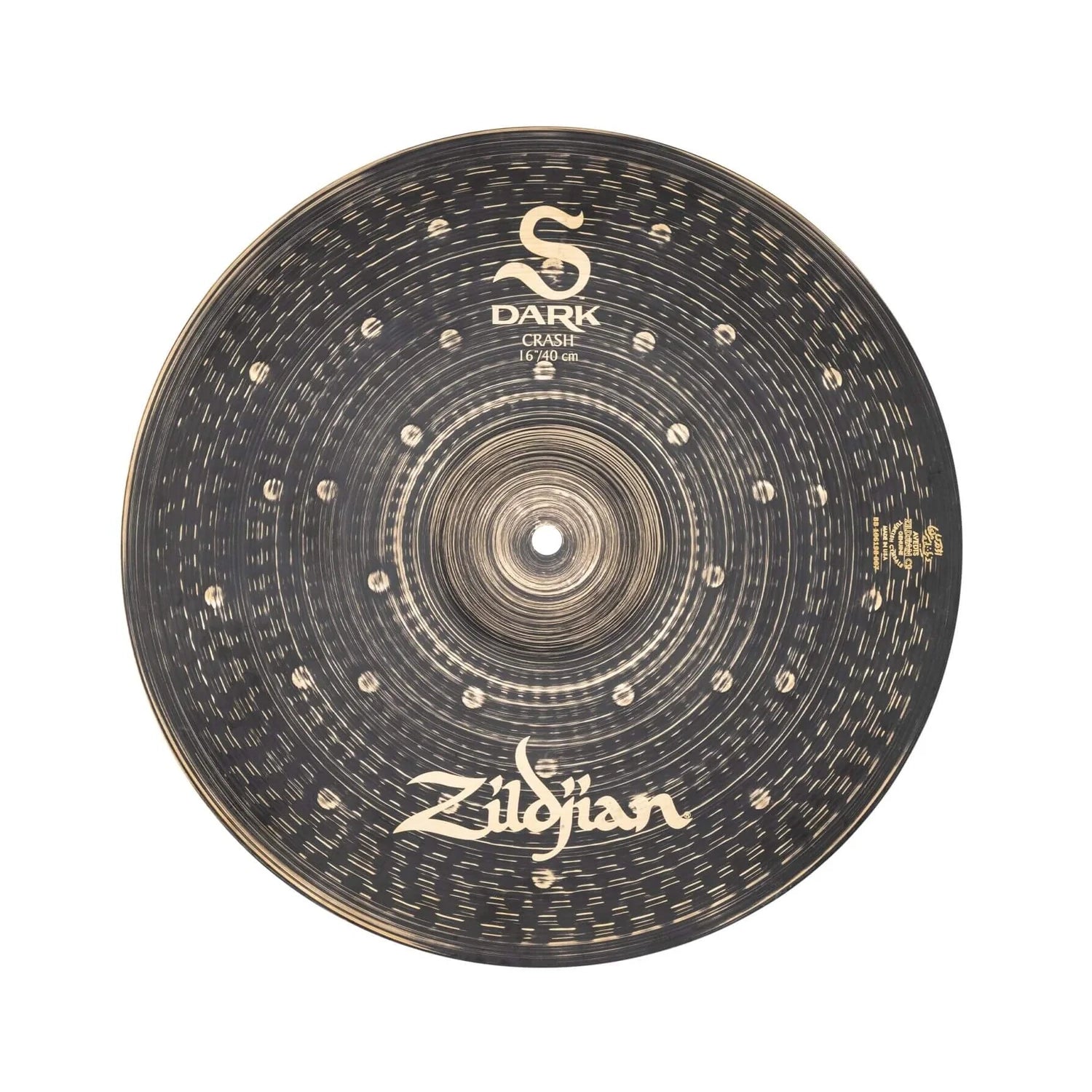 Zildjian 16" S Dark Crash Cymbal - Dark Finish