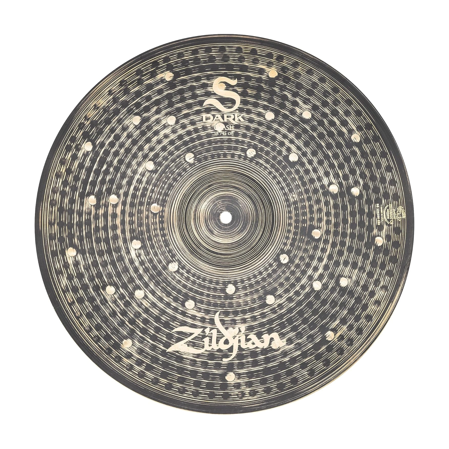 Zildjian 18" S Dark Crash Cymbal - Dark Finish