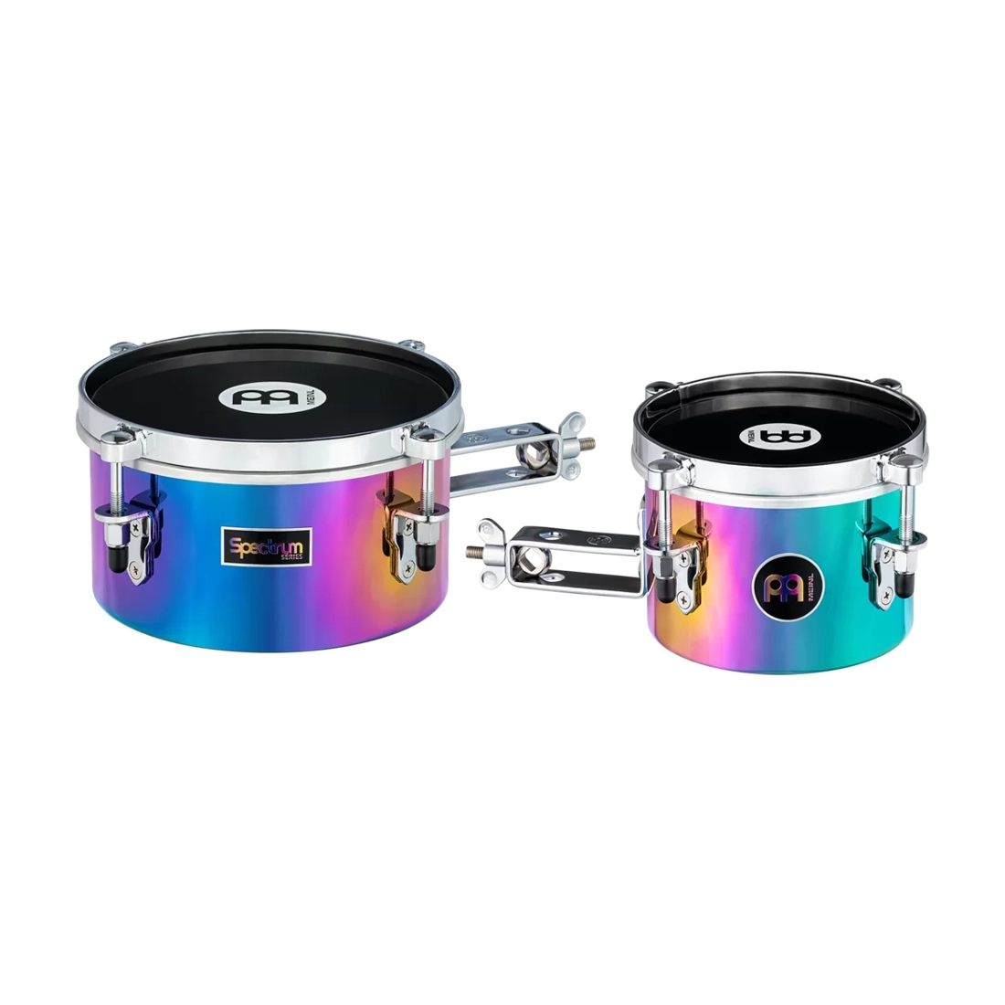 Meinl Percussion Drummer 6" And 8" Steel Timbales  - Spectrum