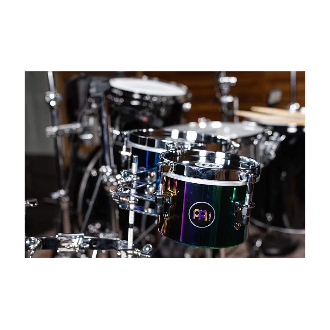 Meinl Percussion Drummer 6" And 8" Steel Timbales  - Spectrum