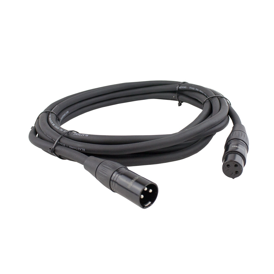 Blastking XLR Male to XLR Female 15 Ft. Microphone Cable - SP15XLR