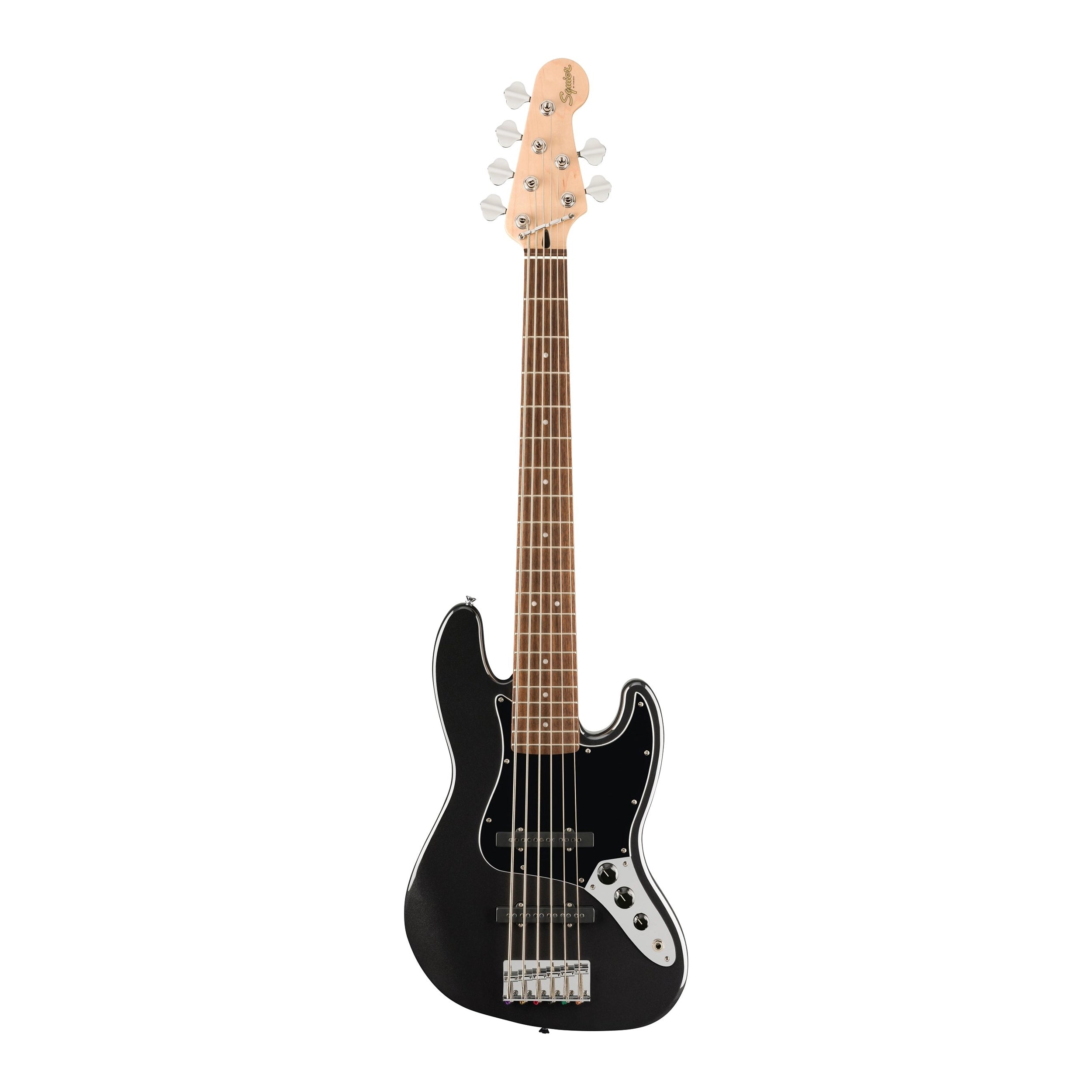 Squier Affinity Series Jazz Bass VI 6 string - Black