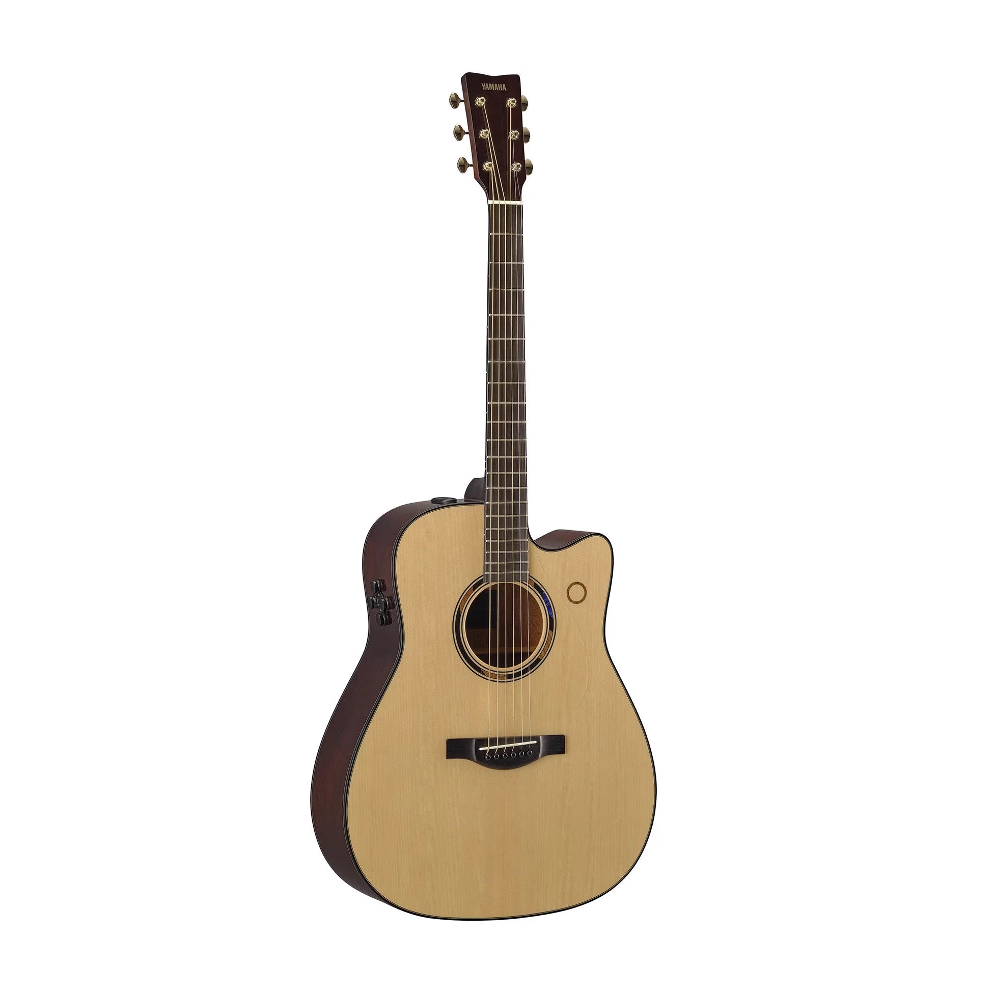 Yamaha TAG3 C Transacoustic Dreadnought Acoustic-Electric Guitar - Natural