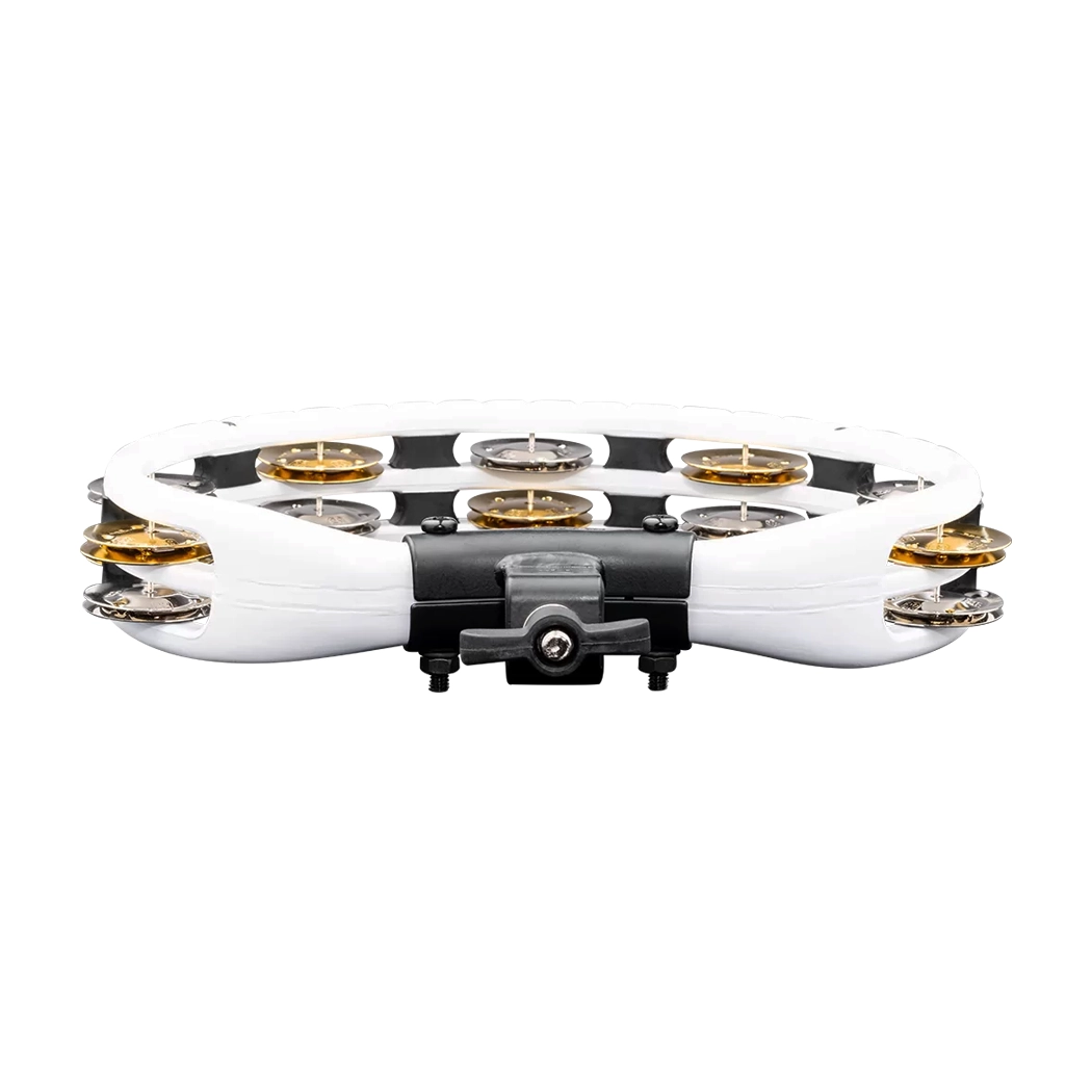 Meinl ABS Recording Tambourine Mounted White