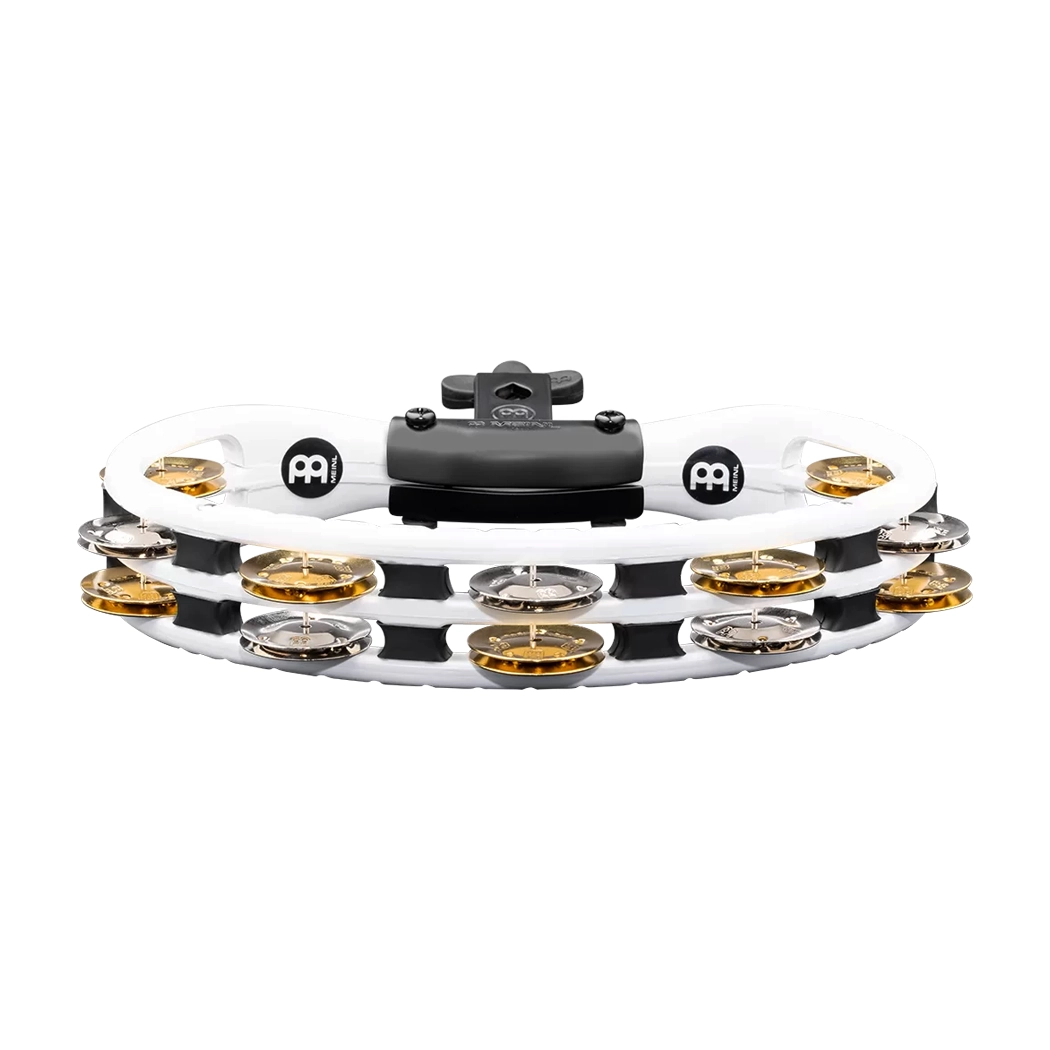 Meinl ABS Recording Tambourine Mounted White