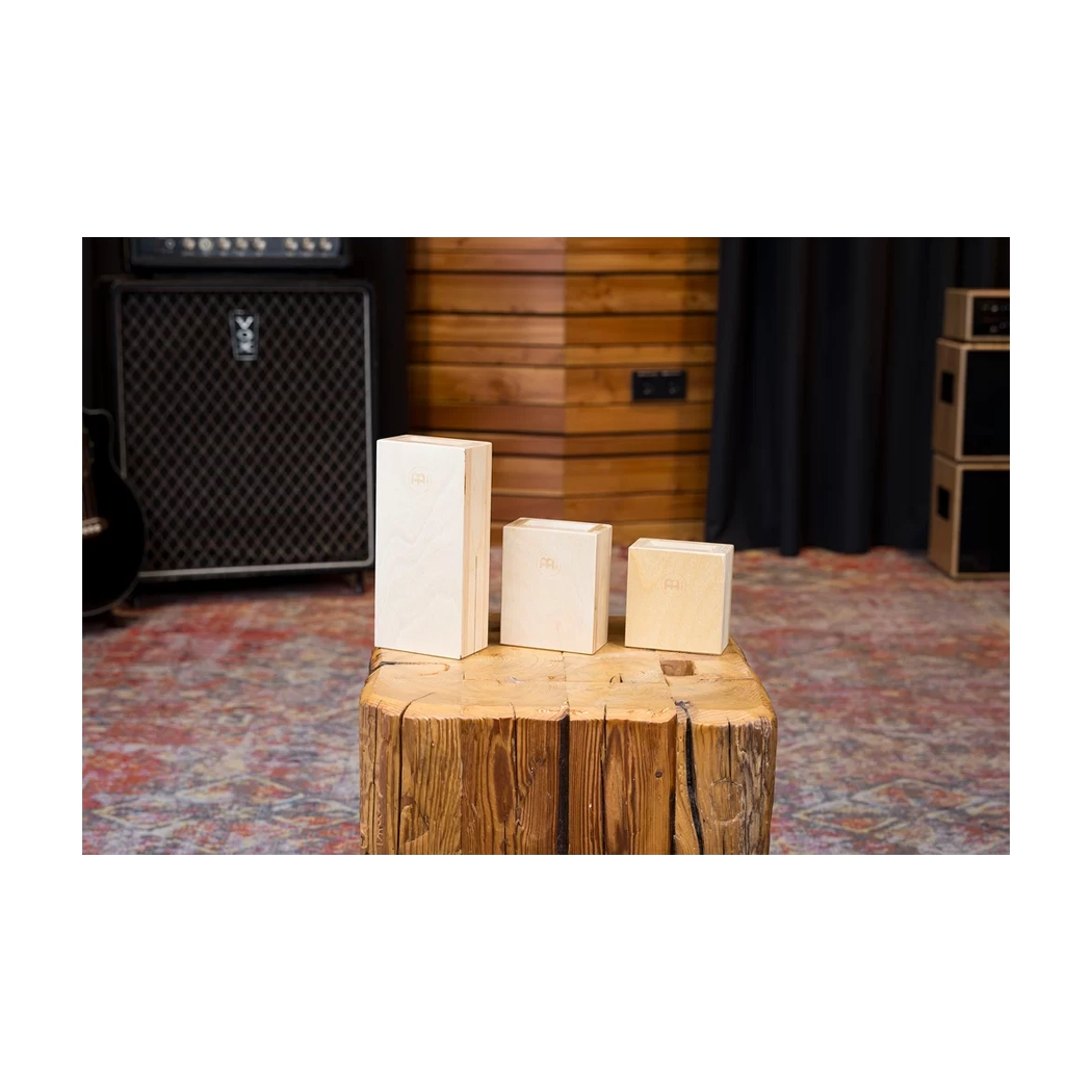 Meinl Percussion Wood Temple Block - D6 - Natural Wood