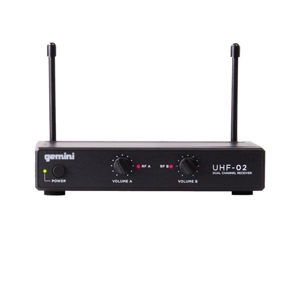 Gemini UHF-02HL: Wireless Microphone System