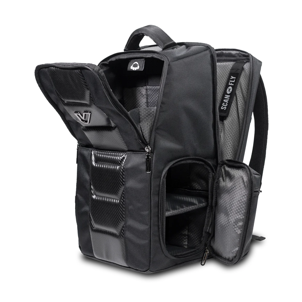 Gruv Gear Club Bag Tech Backpack - Karbon Edition