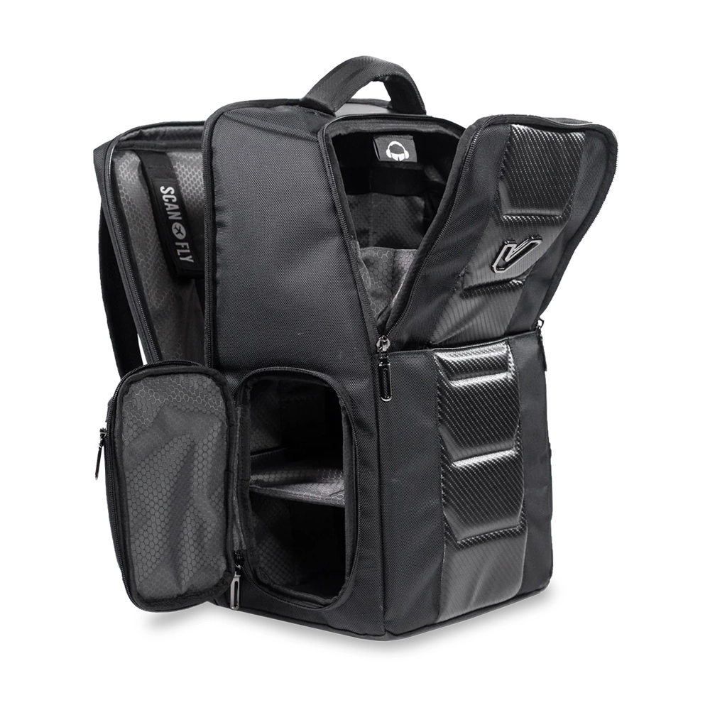 Gruv Gear Club Bag Tech Backpack - Karbon Edition