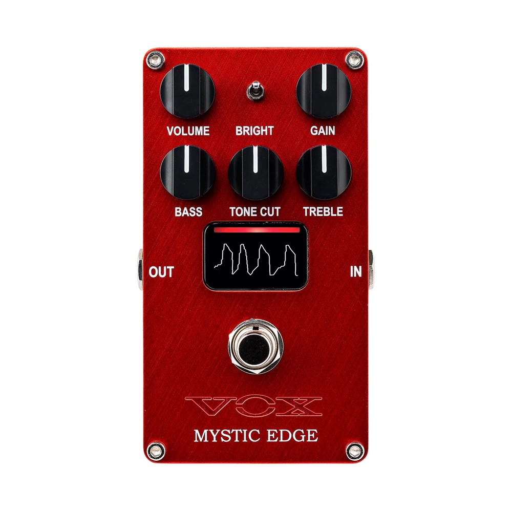 Vox Mystic Edge - Valve Distortion Pedal Red