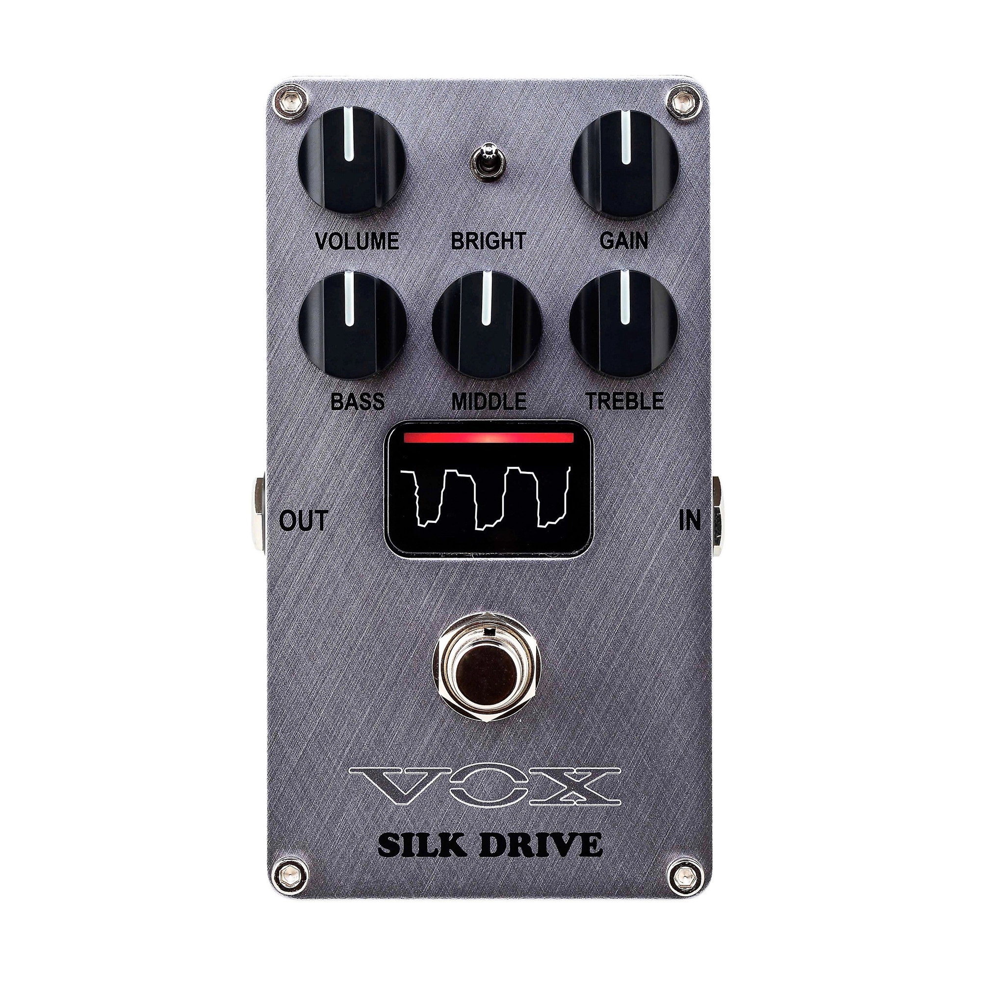 Vox Silk Drive - Valve Distortion Pedal Silver