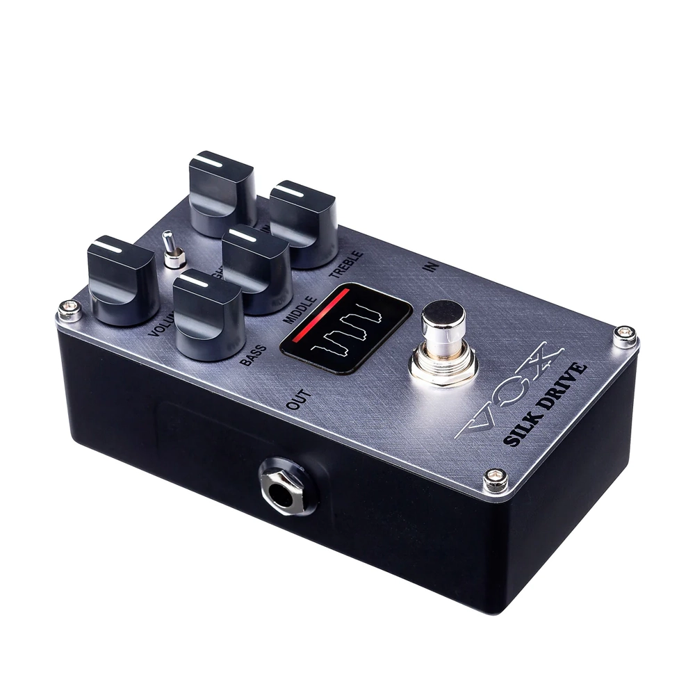 Vox Silk Drive - Valve Distortion Pedal Silver