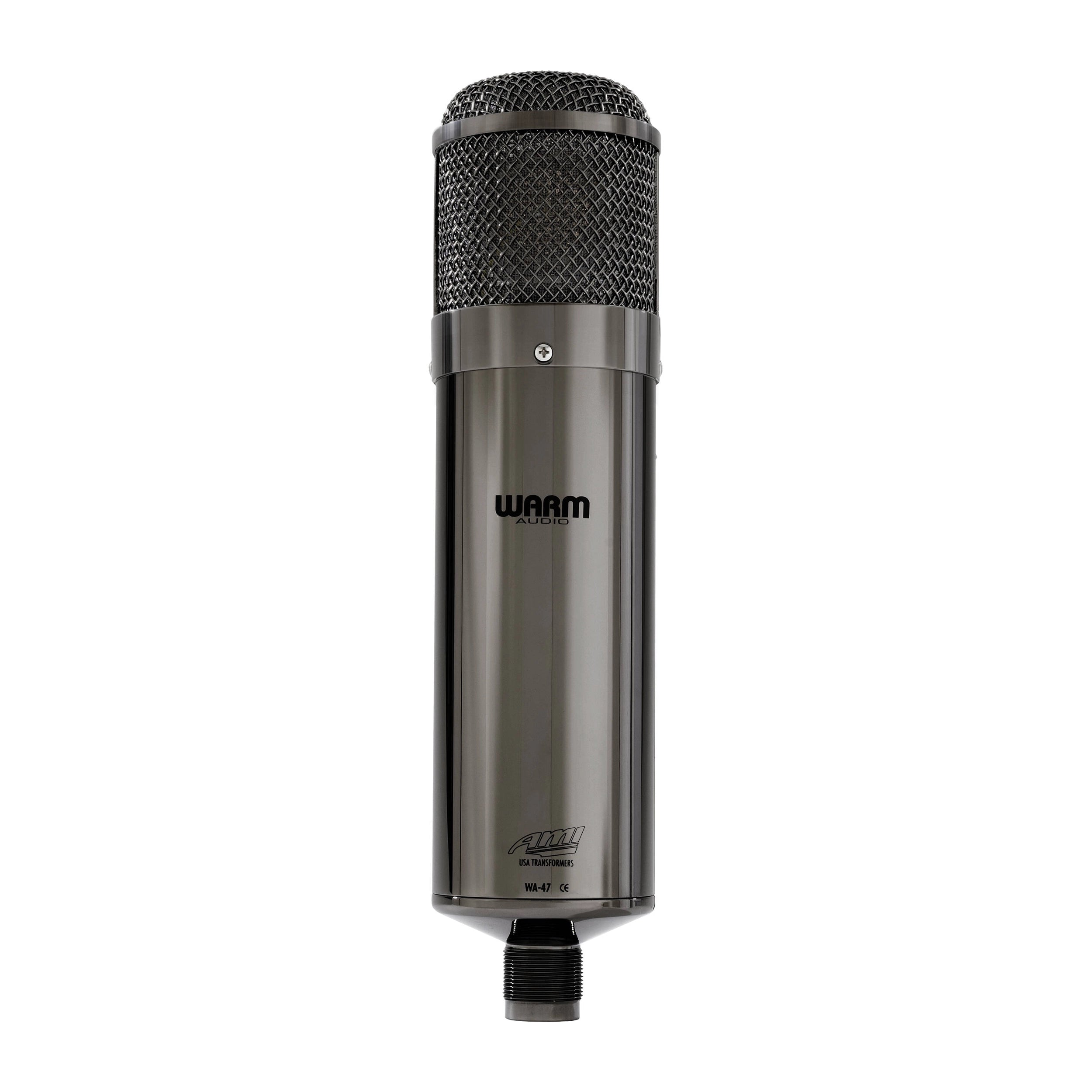 Warm Audio WA-47T Large-diaphragm Tube Condenser Microphone - Limited-edition Titanium