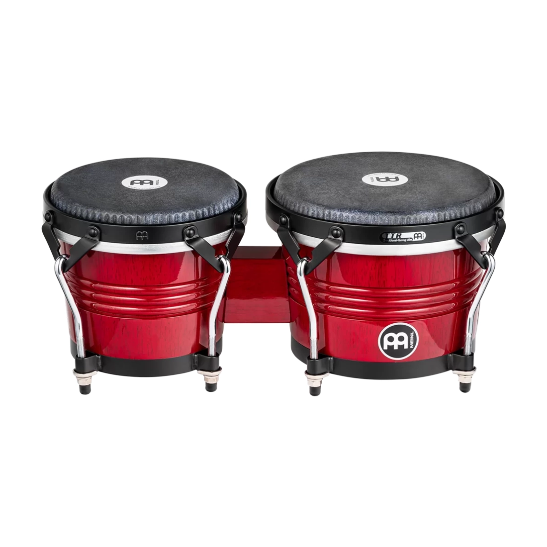 Meinl Percussion Marathon Traditional Bongos 6.75" And 8" Siam Oak Bongos - Wine Red