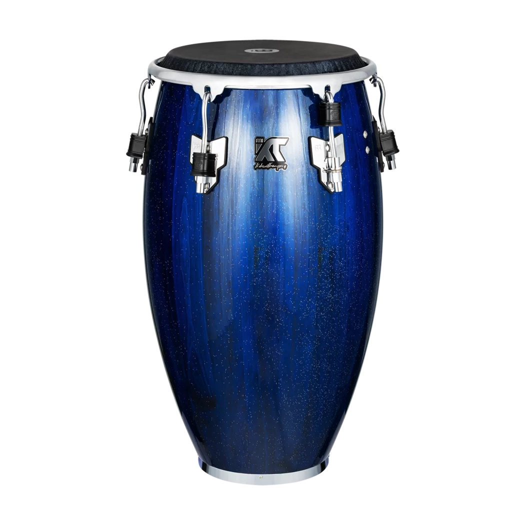 Meinl Percussion Artist Series William "Kachiro" Thompson 12.5" Pine Tumba  - Blue Wavetumba