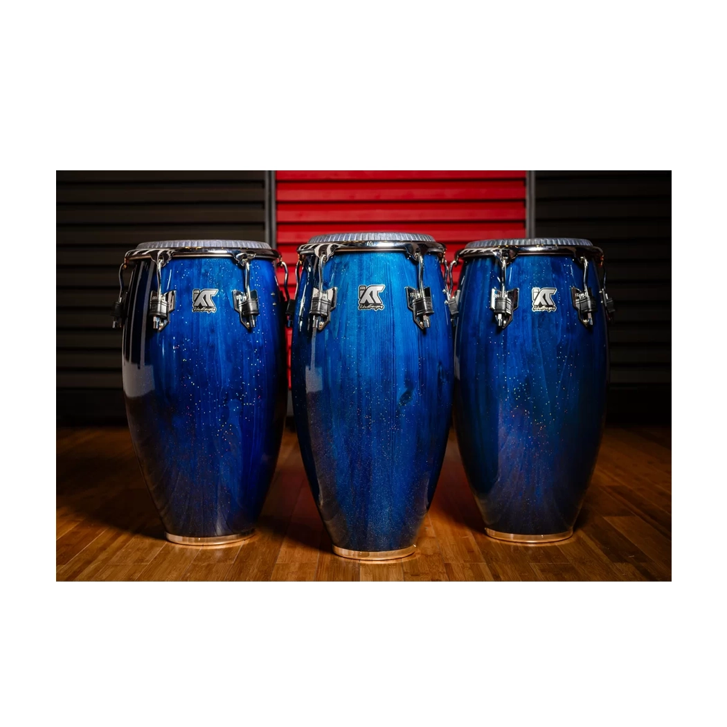 Meinl Percussion Artist Series William Kachiro Thompson 11.75" Pine Conga  - Blue Wave