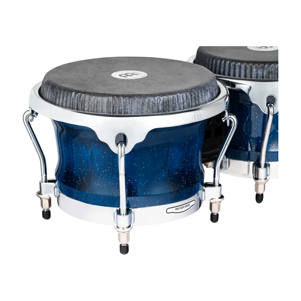 Meinl Percussion Artist Series William Kachiro Thompson 7" & 8.5" Pine Bongos - Blue Wave