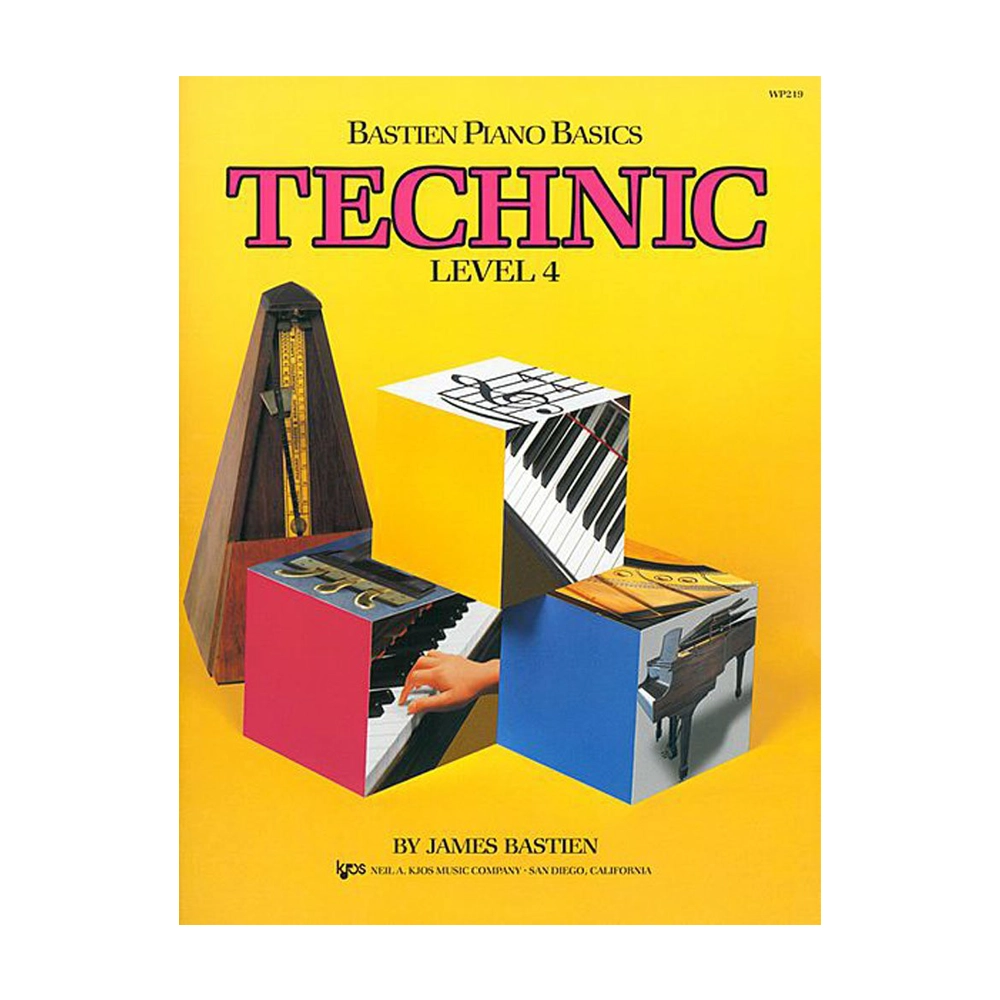 Technic Piano Basics Level 4 - Bastien