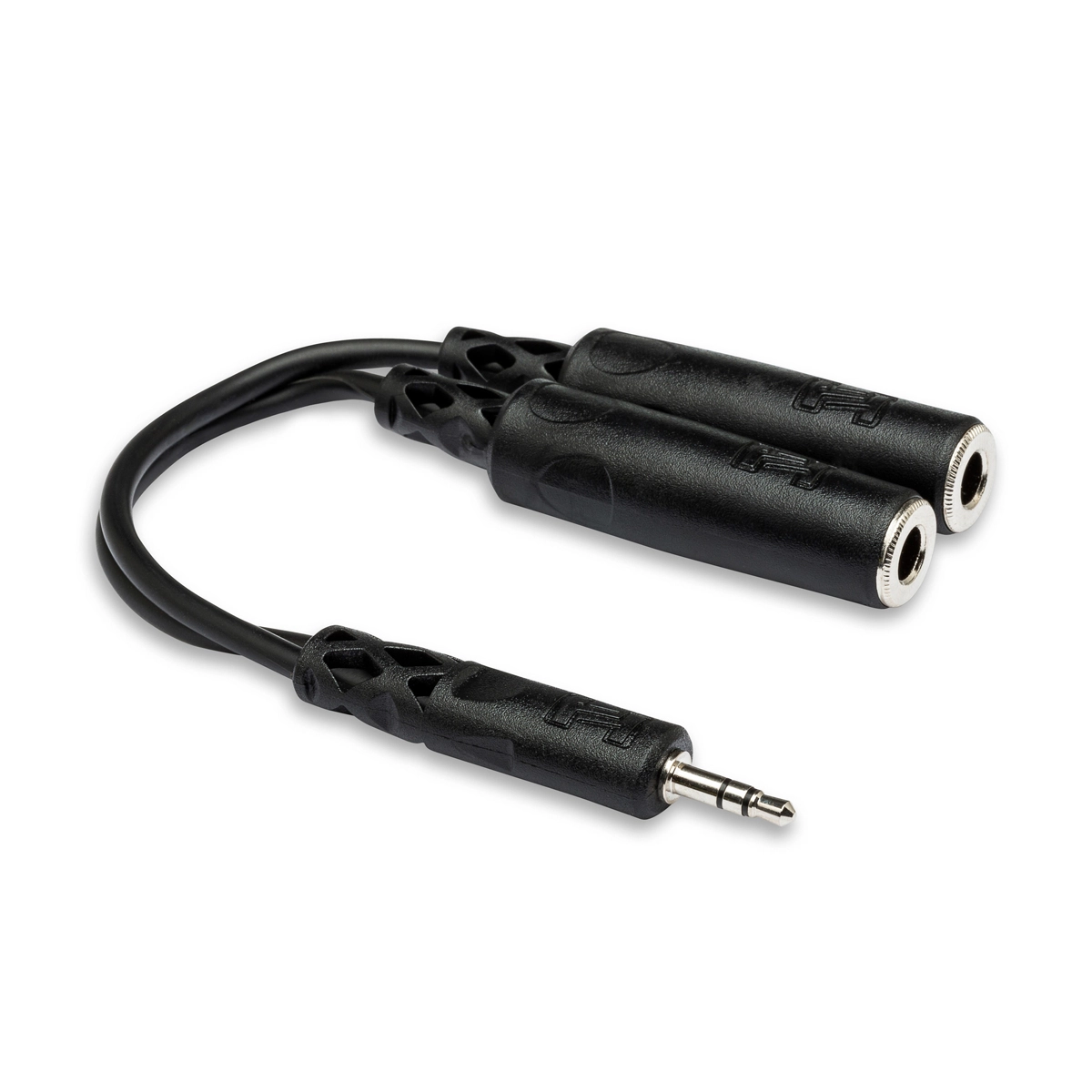 Hosa YMP-233 Y 1/8" Stereo Male-Dual 1/4" Female Adapter Cable