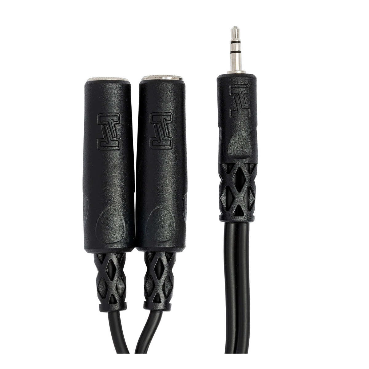 Hosa YMP-233 Y 1/8" Stereo Male-Dual 1/4" Female Adapter Cable