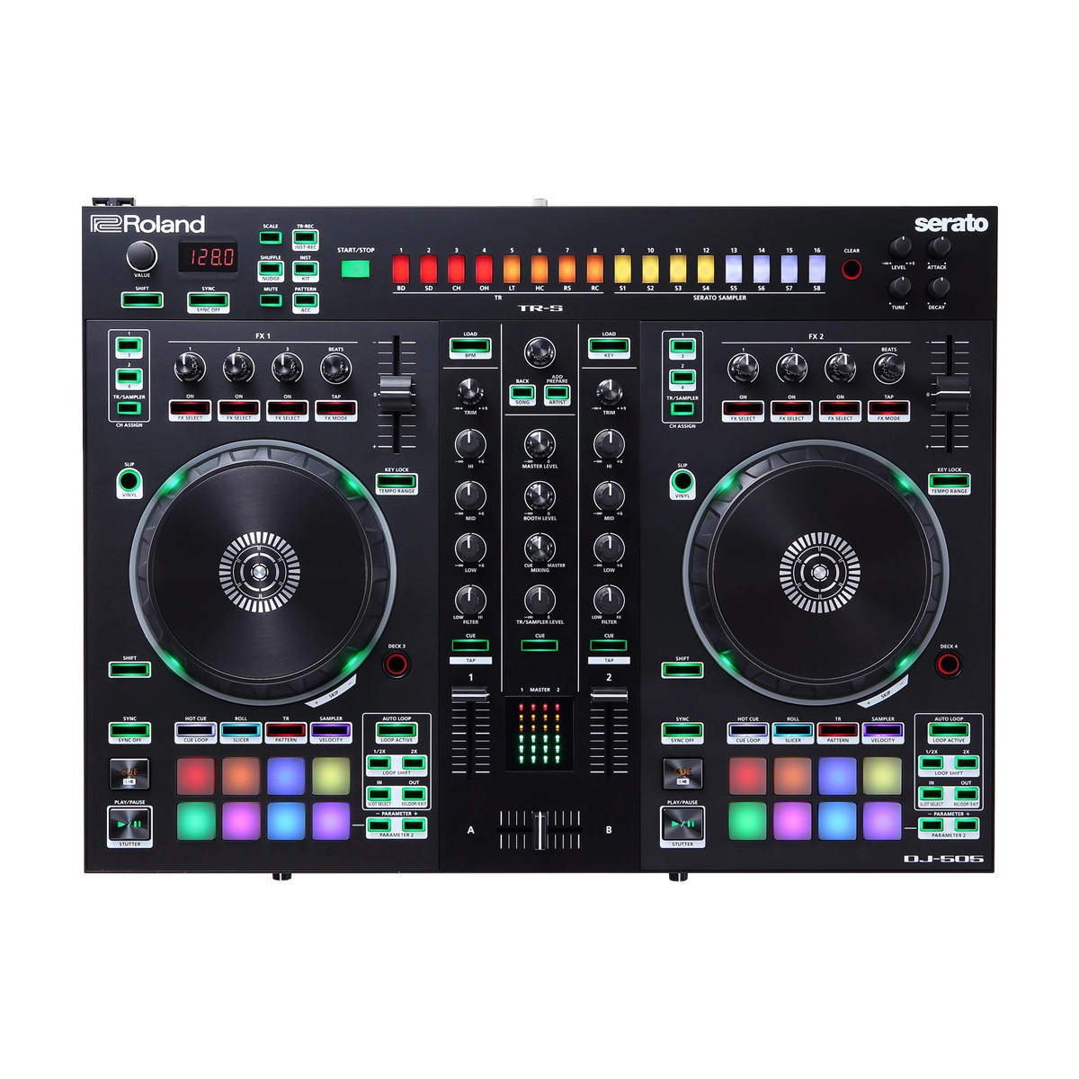 Roland DJ-505 DJ Serato DJ Controller