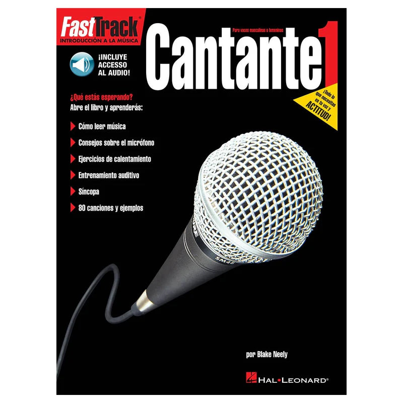 CANTANTE 1 FastTrack Lead Singer Method Book 1 – Spanish Edition