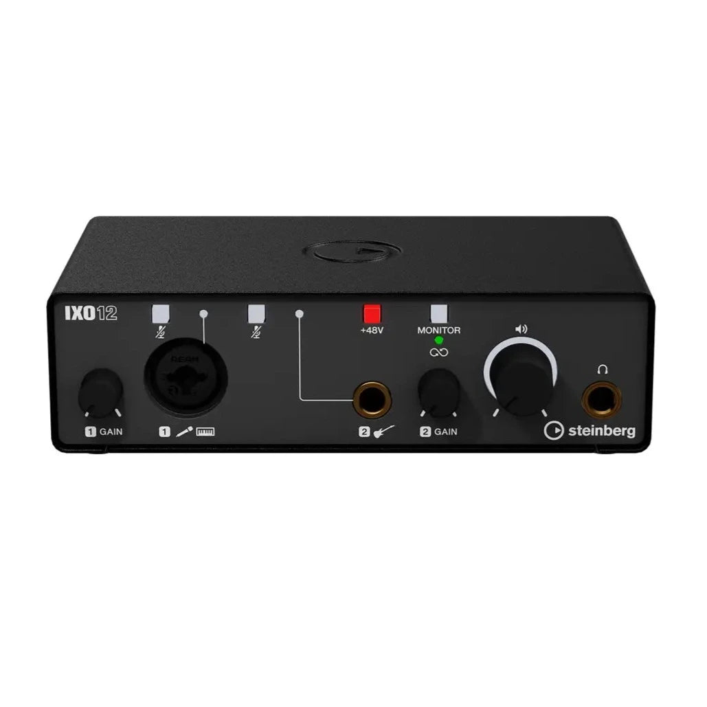 Steinberg IXO12 2x2 USB Audio Interface - Black