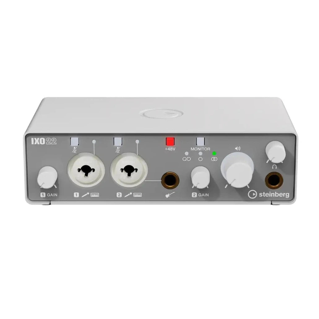 Steinberg IXO22 2x2 USB Audio Interface - White