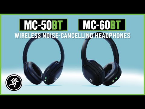 Mackie MC-60BT Wireless Noise-Canceling Bluetooth Headphones