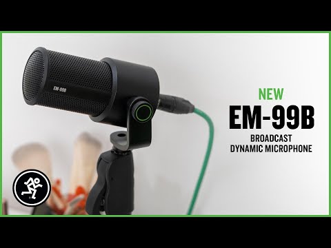 Mackie EM-99B Cardioid Dynamic Broadcast Microphone