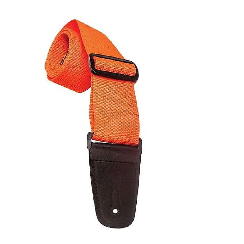 Henry Heller 2" Polypro Guitar Strap - Orange