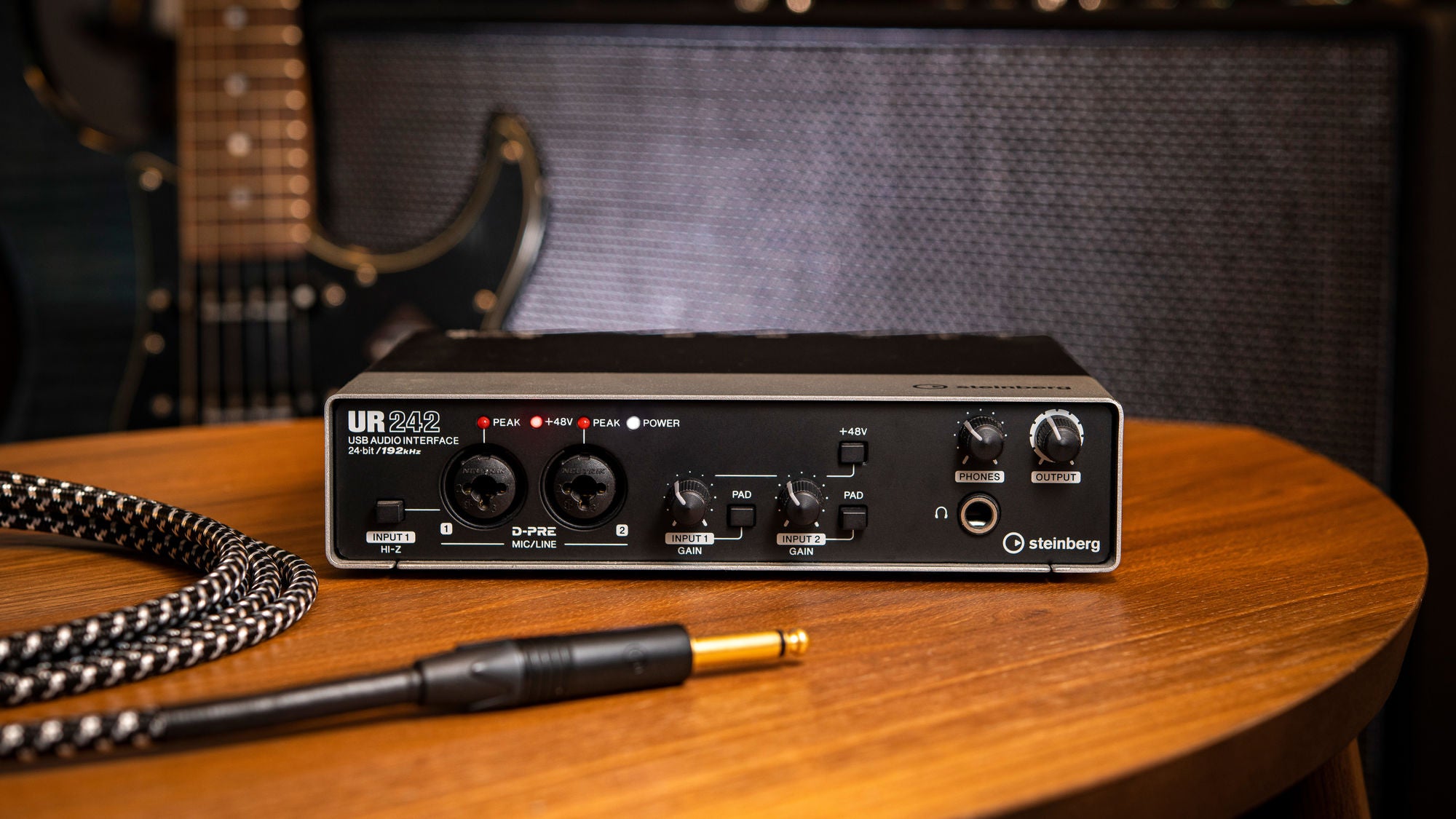 Steinberg UR242 - USB 2.0 Audio Interface with Dual Microphone Preamps