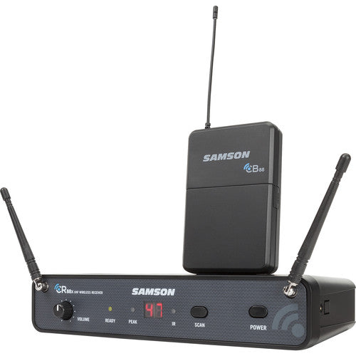 Samson Concert 88x UHF Wireless System with SE10 Earset Mic K 470 to