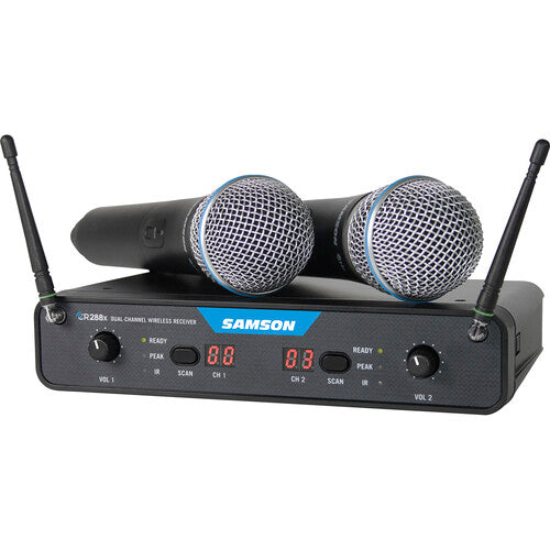 Samson Concert 288x Handheld Dual-Channel Wireless Mic System