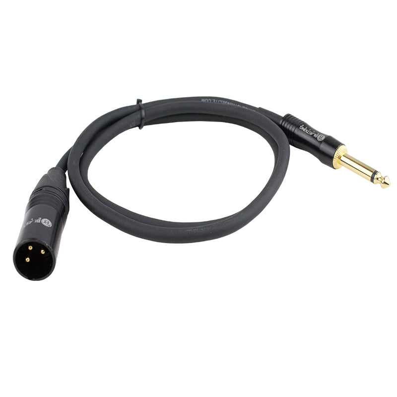 Blastking 3' XLR Male to 1/4″ Cable – CXLRMQU